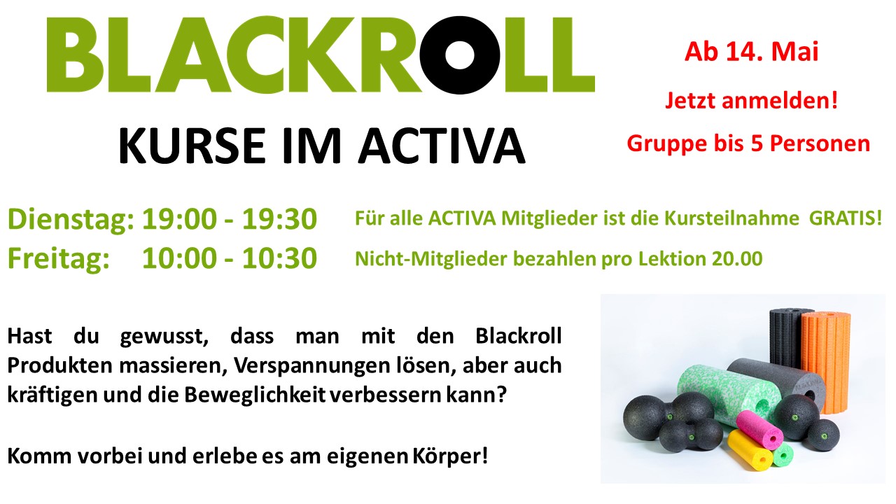 Blackroll Kurse